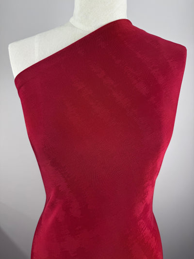 Slinky Knit - Deep Red - 135cm