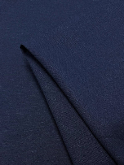 Linen Blend - Navy - 150cm