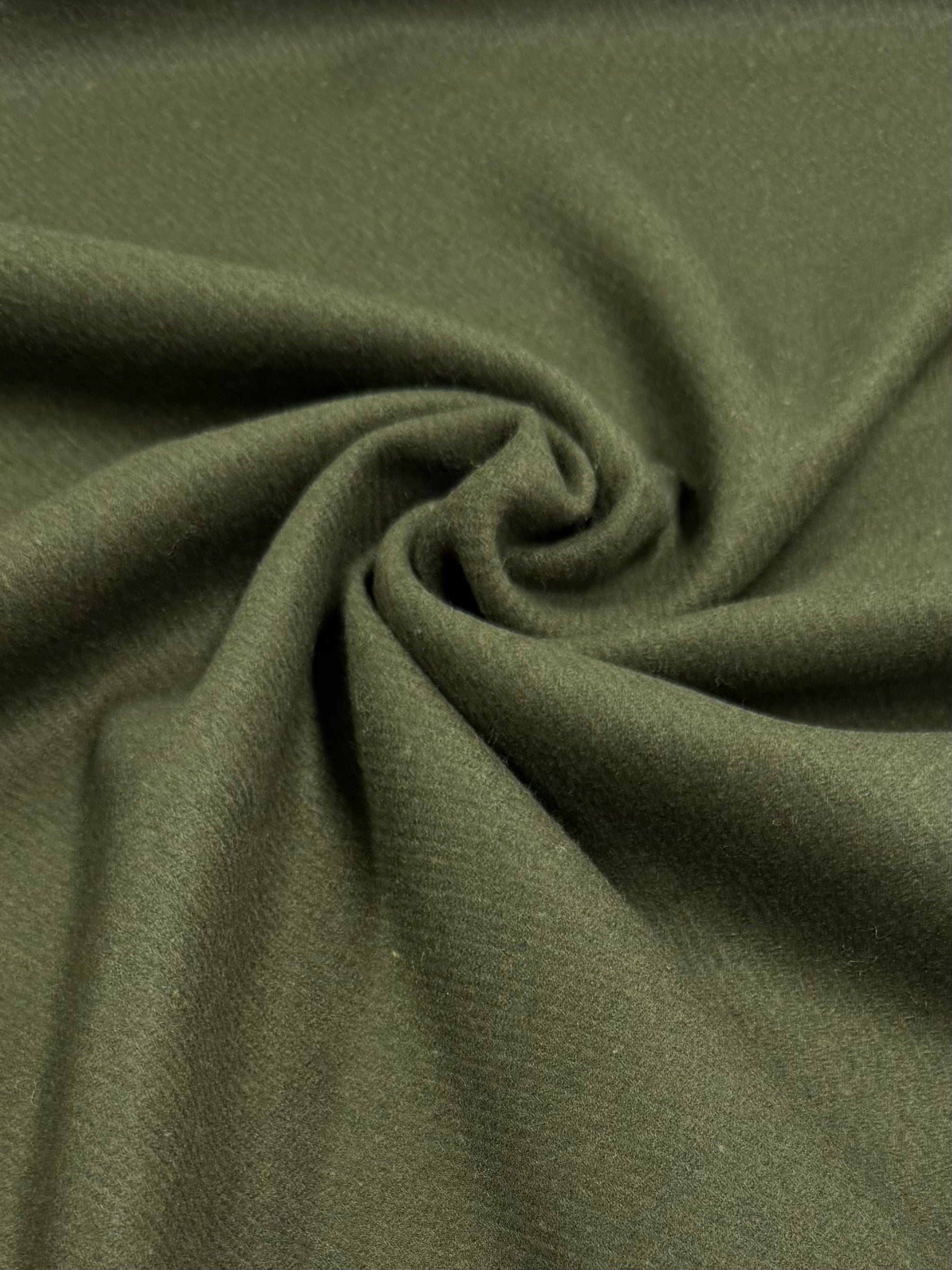 Wool Cashmere - Ivy Green - 148cm