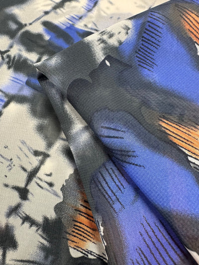 Sunset Tribal designer chiffon fabric
