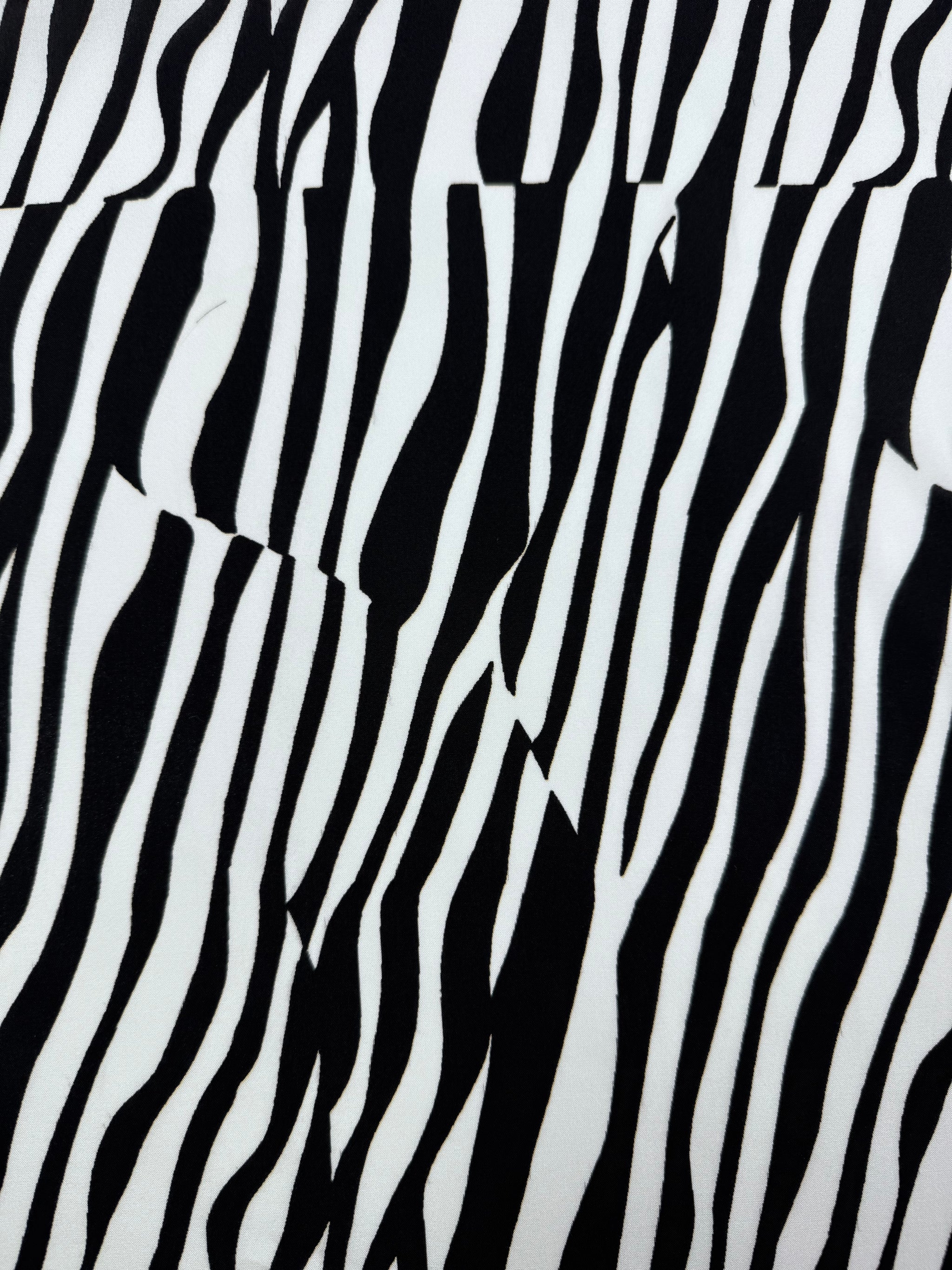 Silkyfall rayon - Zebra Rush - 150cm
