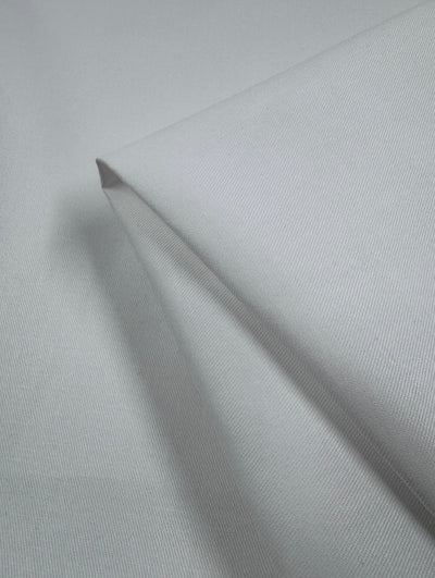 Poly Cotton Drill - White - 152cm