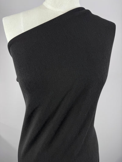Brushed Knit - Black - 170cm