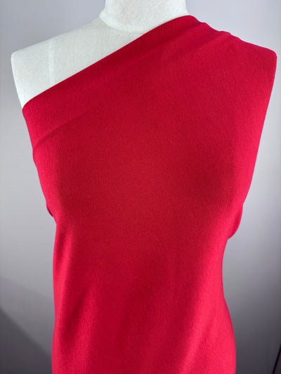 Cotton Lycra - True Red - 150cm