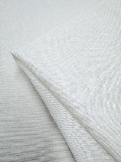 Linen Blend - Ivory - 140cm