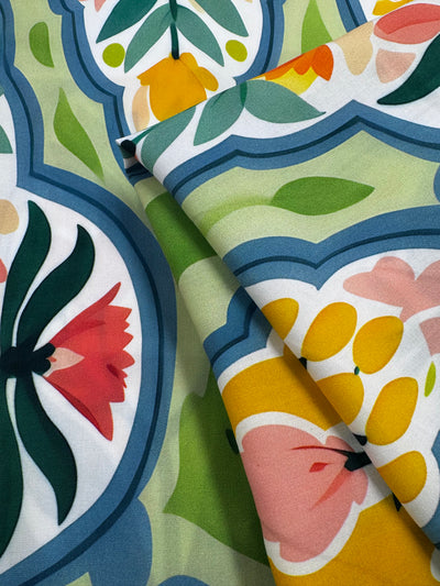 Designer Rayon - Boho Floral - 145cm
