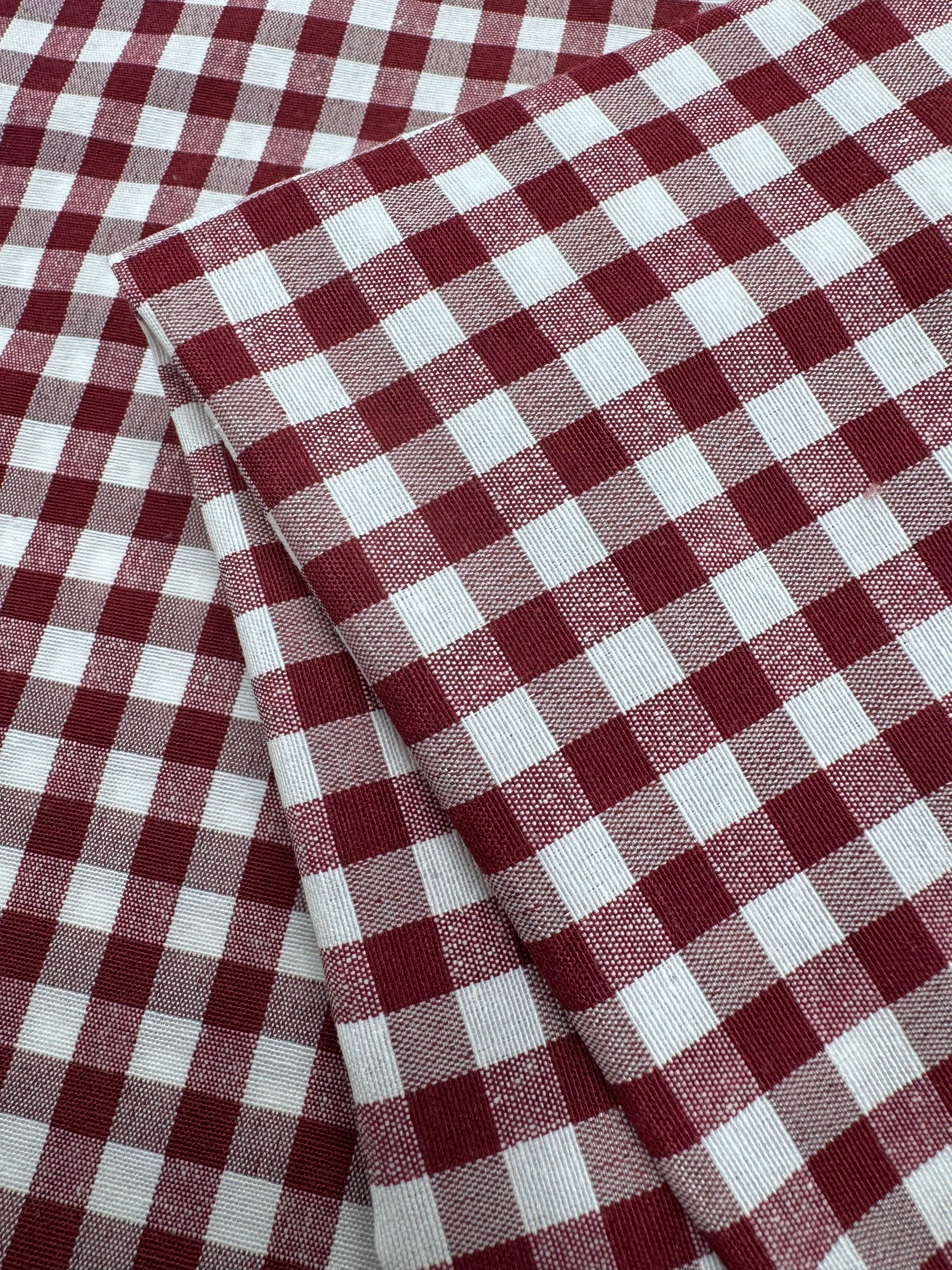 Linen Blend - Syrah & White  - 150cm