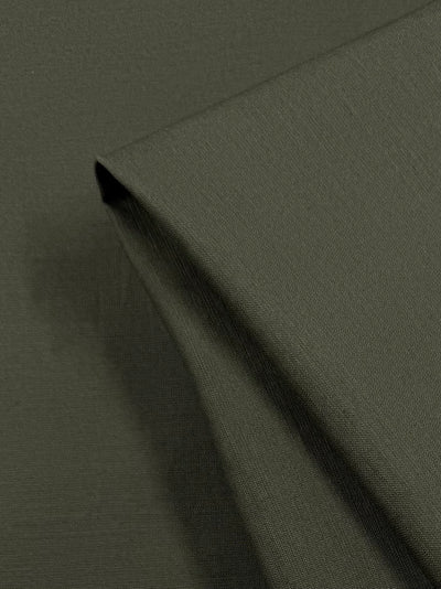 Linen Drill - Olive - 140cm