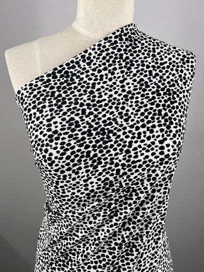Printed Nylon Lycra - Leopard - 150cm