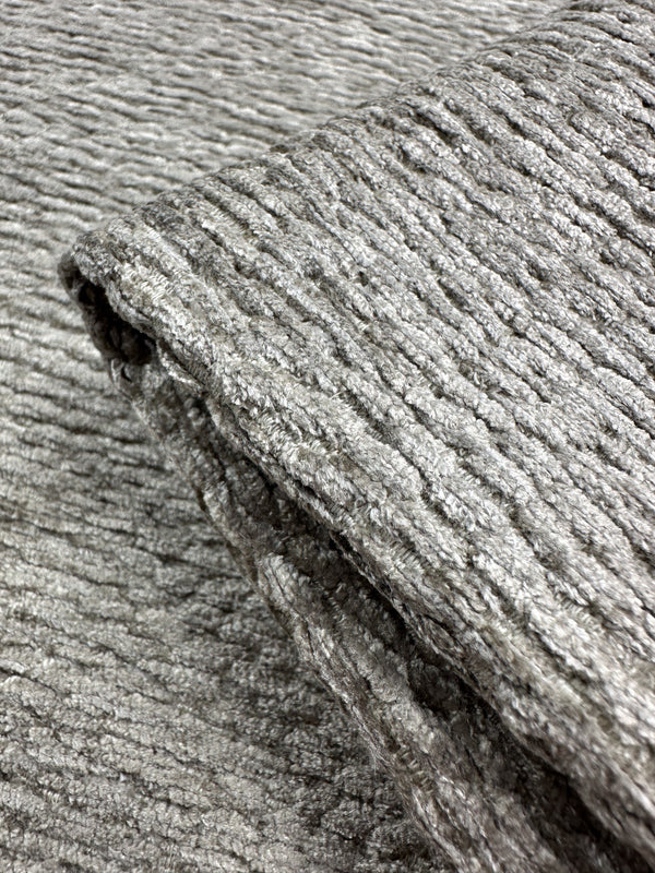 Upholstery Chenille Ezard - Silver Taupe - 145cm