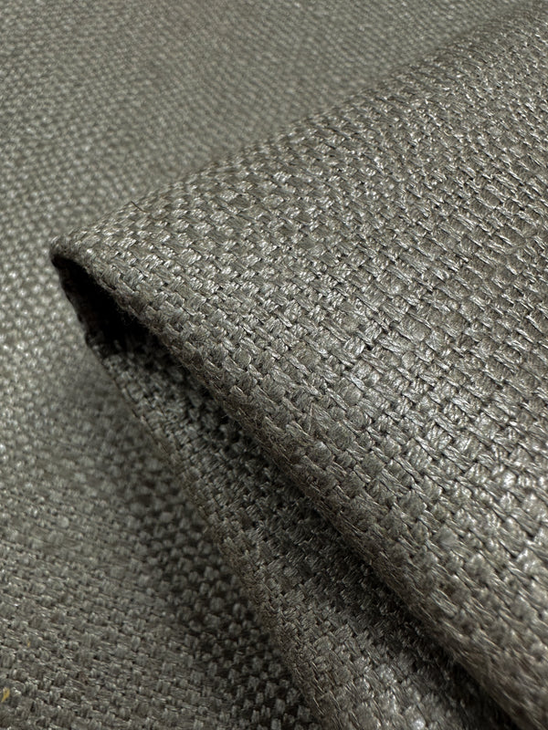 Upholstery Basket Weave - Dorian Putty - 145cm