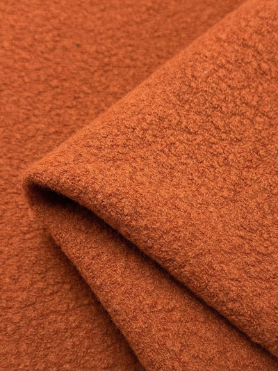 Wool Boucle - Burnt Orange - 135cm