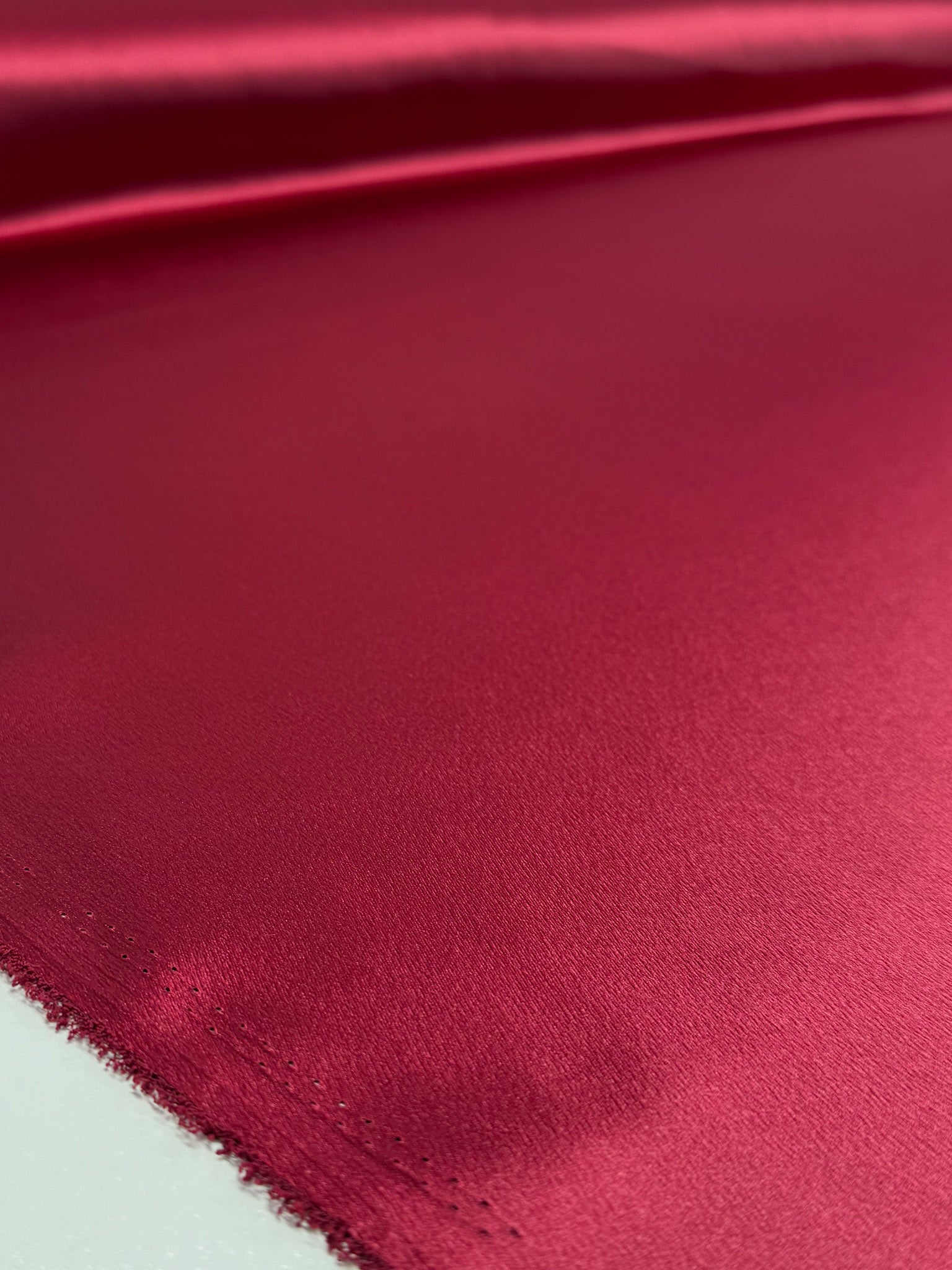 Satin Back Crepe - Burgundy- 150cm