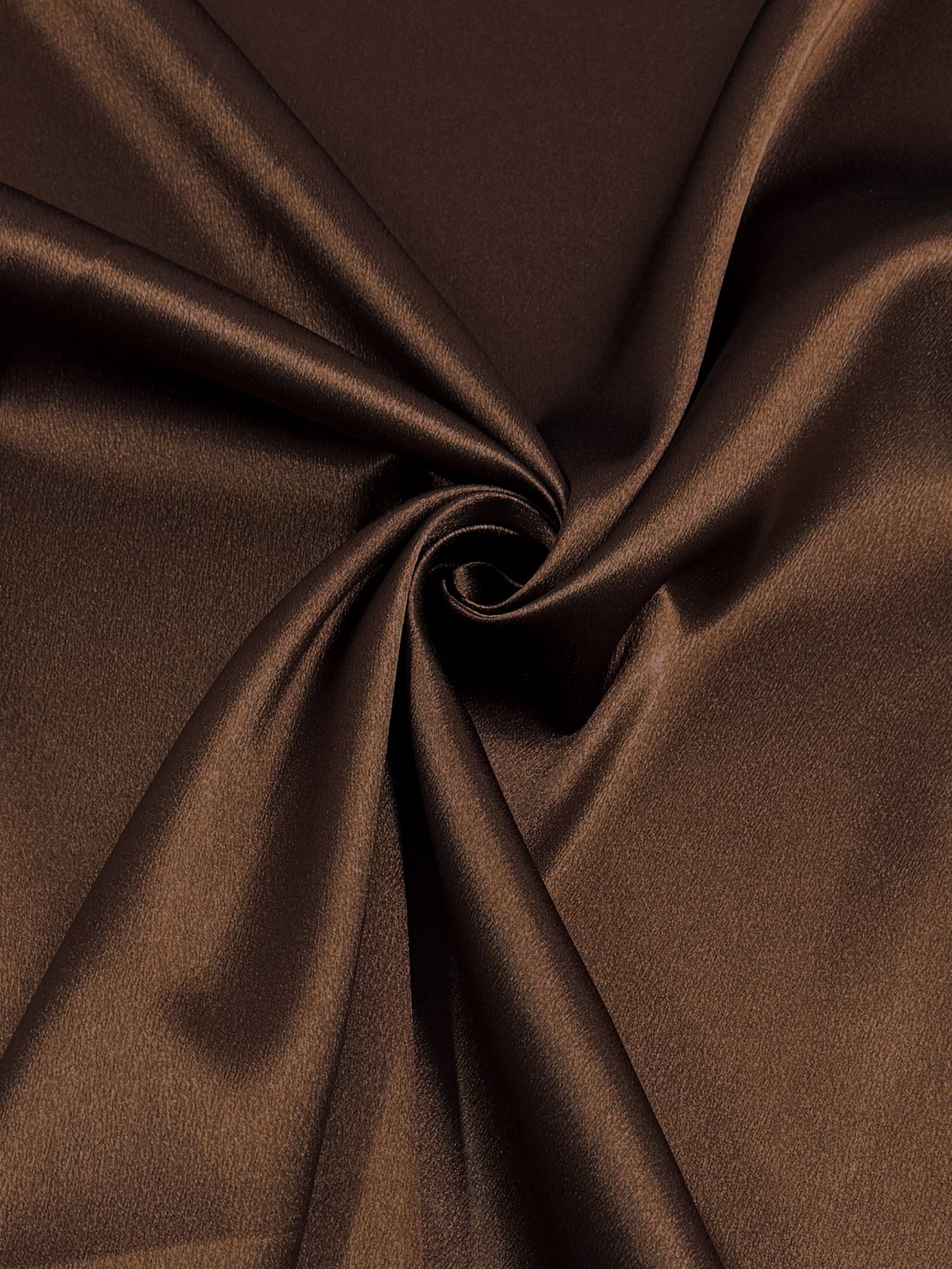 Satin Back Crepe - Brown- 150cm