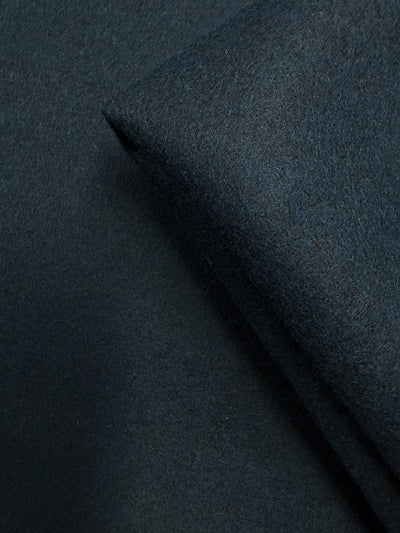 Wool Cashmere - Darkest Teal - 150cm