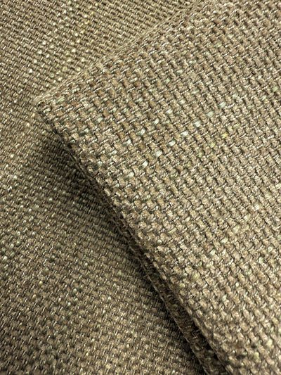 Textured Woven Upholstery - Osaka Earth - 145cm