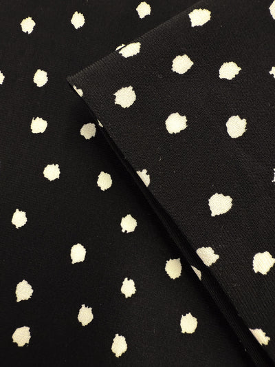Printed Lycra - Midnight Dot - 150cm