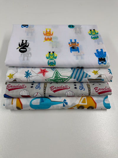 REMNANT - Assorted Bundle (2) - Poly Kids Prints