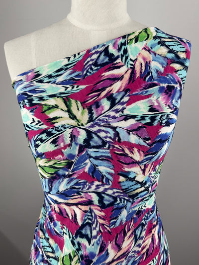 Printed Lycra - Wavy - 150cm