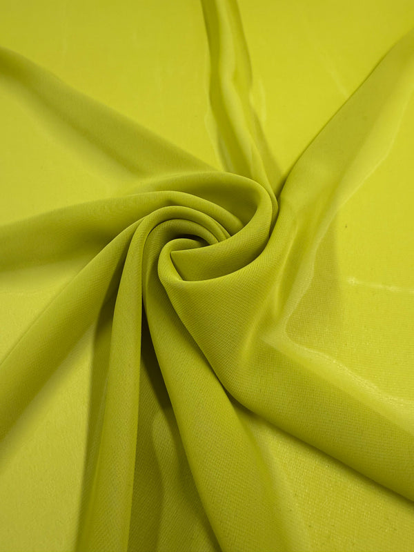 Hi-Multi Chiffon - Apple Green - 150cm