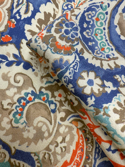 Mercerised Rayon - Paisley Fusion - 150cm