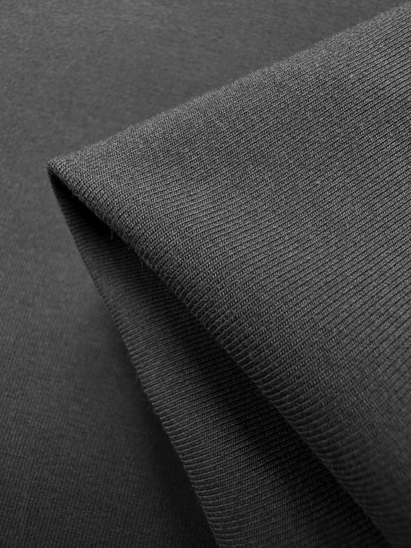 Cotton Lycra - Charcoal - 170cm