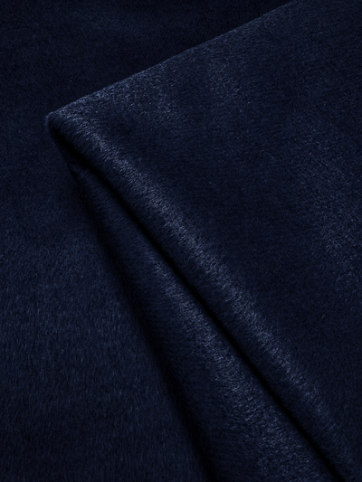 Wool Cashmere - Navy - 155cm